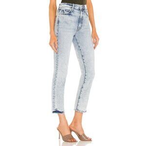 MOTHER Superior The Swooner Rascal Ankle Jeans Womens Size 28 Signs & Symbols